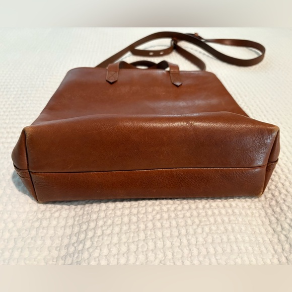 Madewell transport bag leather zip top crossbody handbag - Picture 4 of 8